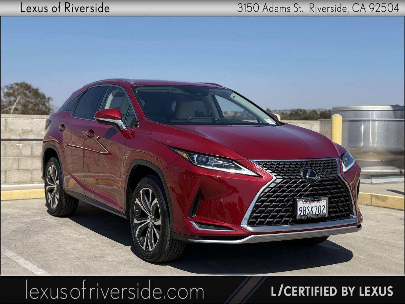 2022 Lexus RX RX 350 — SUV — 38,771 mi — Riverside, CA