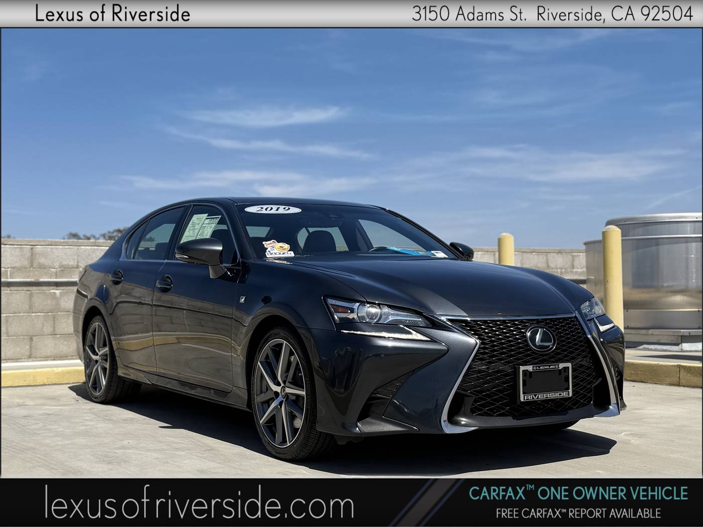 2019 Lexus GS GS 350 F Sport — Sedan — 65,631 mi — Riverside, CA