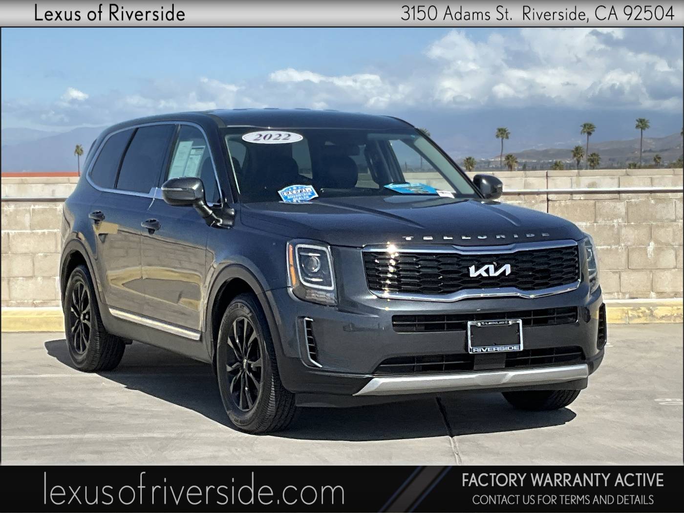 2022 Kia Telluride LX — SUV — 40,741 mi — Riverside, CA