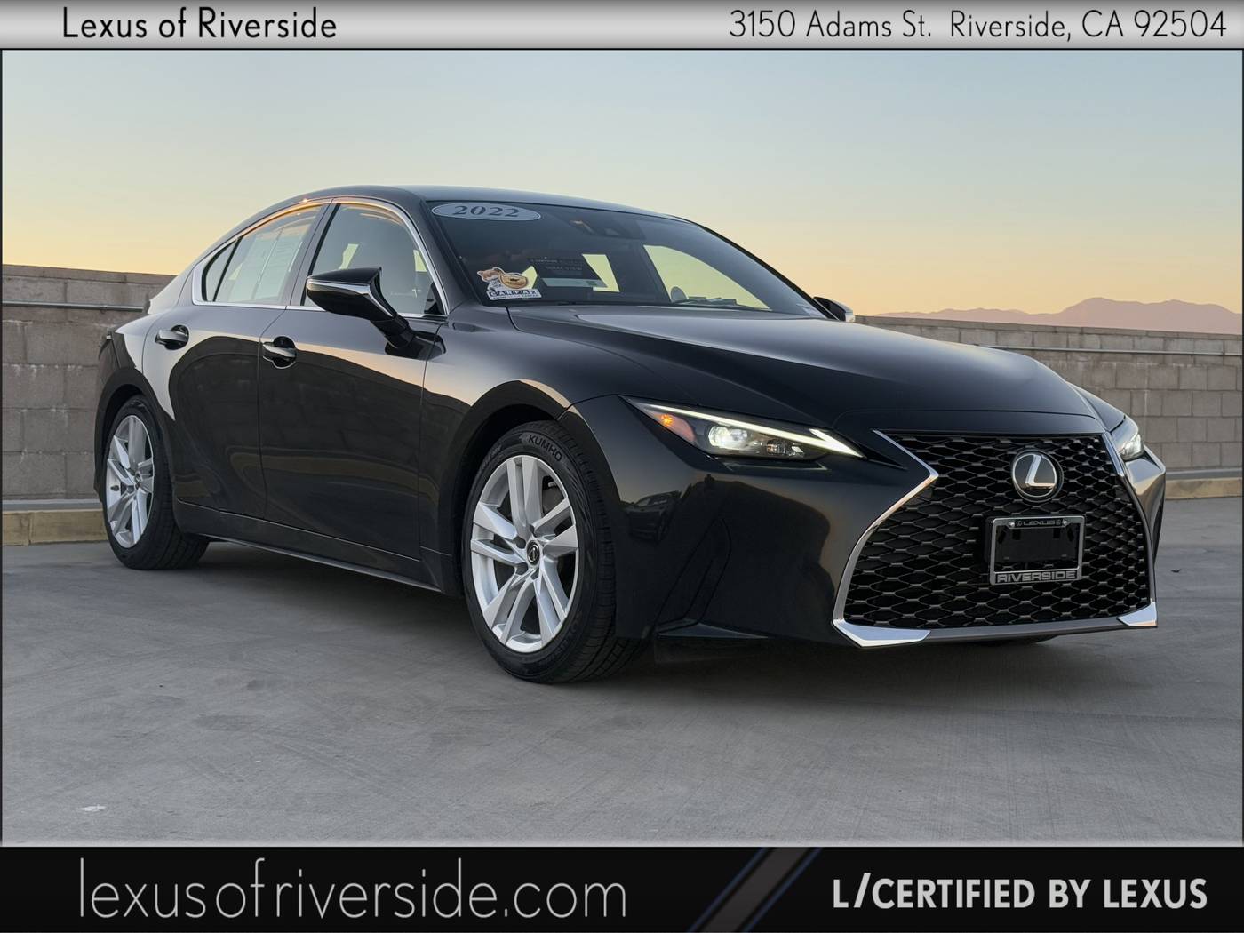2022 Lexus IS IS 300 — Sedan — 29,255 mi — Riverside, CA