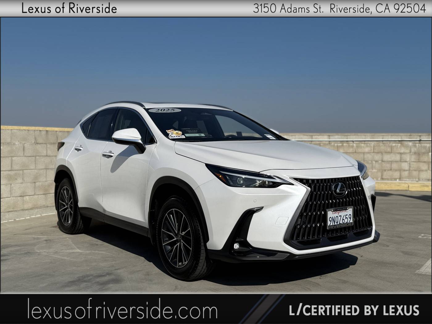 2025 Lexus NX NX 250 — SUV — 7,338 mi — Riverside, CA