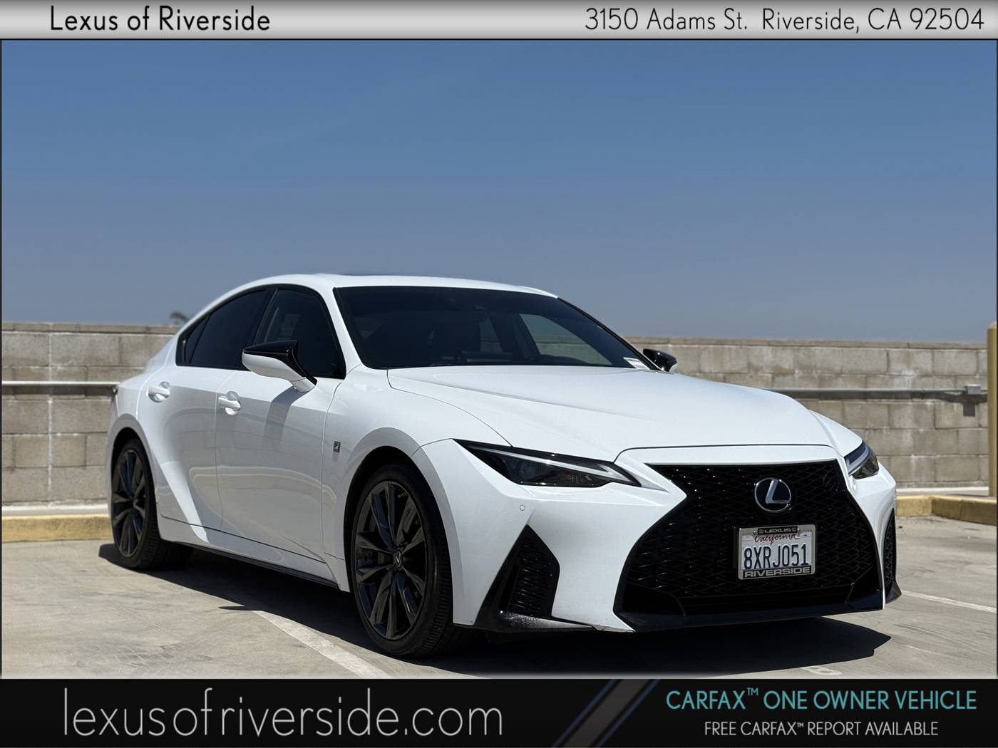 2021 Lexus IS IS 350 F SPORT — Sedan — 72,317 mi — Riverside, CA
