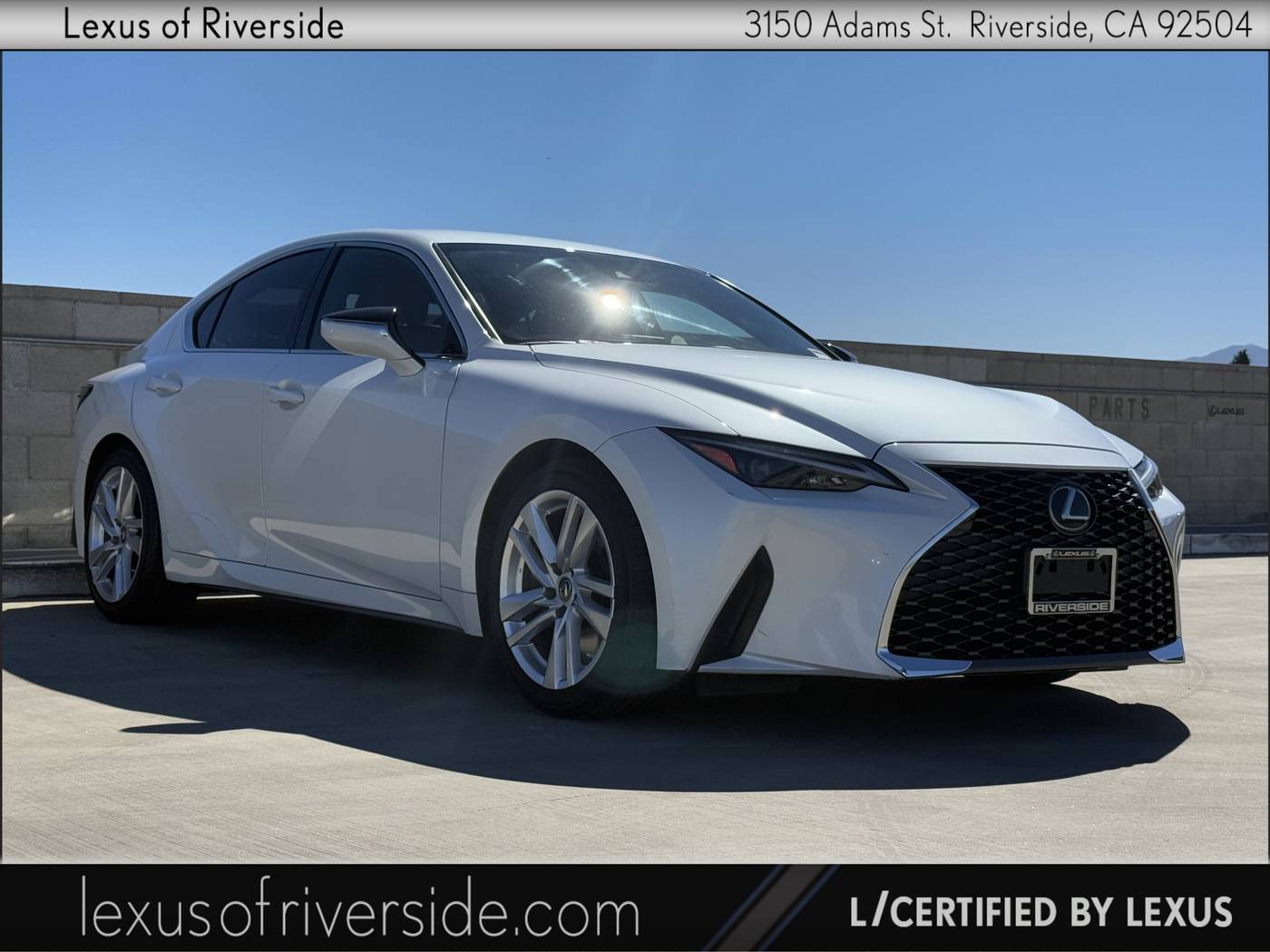 2022 Lexus IS IS 300 — Sedan — 60,798 mi — Riverside, CA
