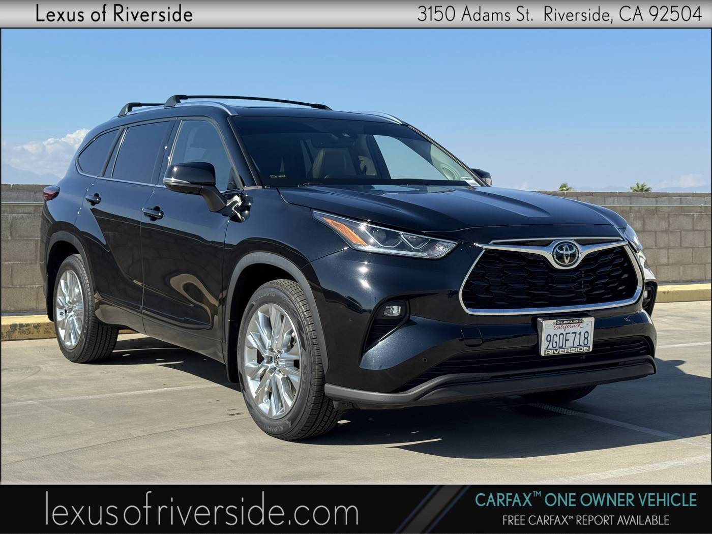 2023 Toyota Highlander Limited — SUV — 22,526 mi — Riverside, CA