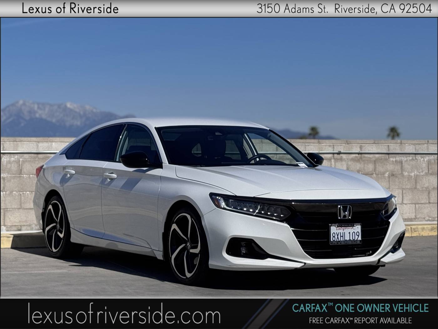 2021 Honda Accord Sport SE — Sedan — 77,752 mi — Riverside, CA