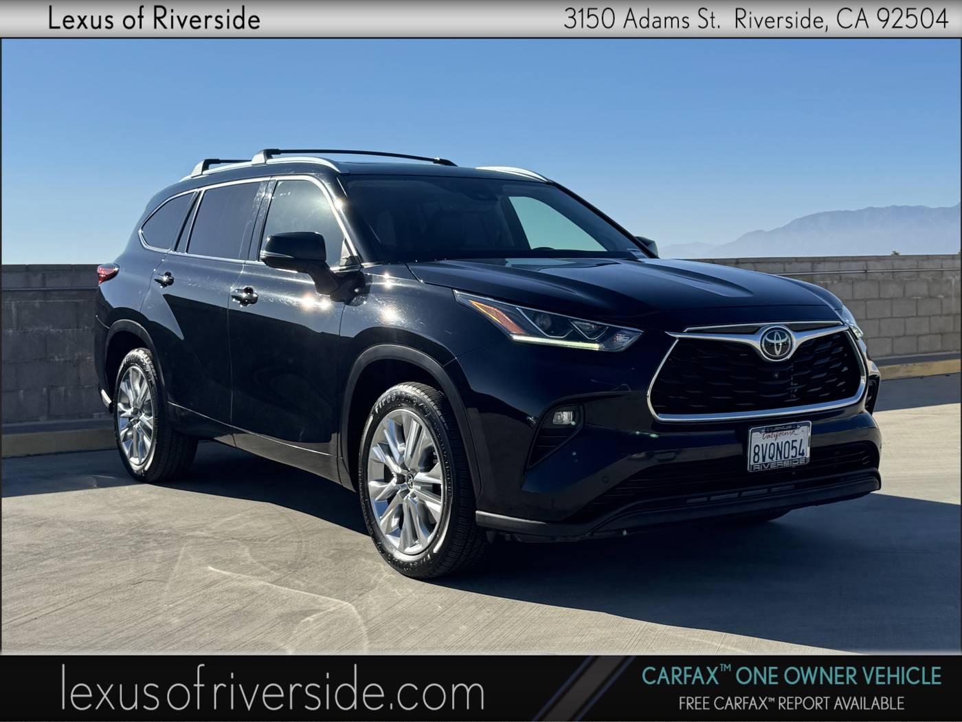 2021 Toyota Highlander Limited — SUV — 48,365 mi — Riverside, CA