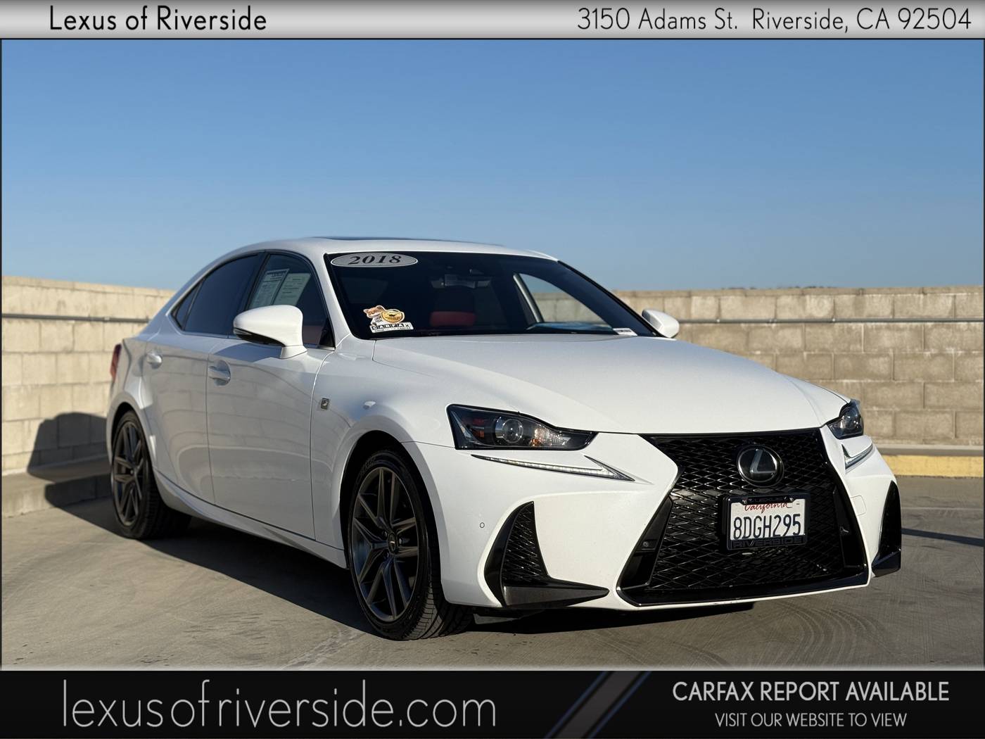 2018 Lexus IS IS 300 — Sedan — 96,150 mi — Riverside, CA