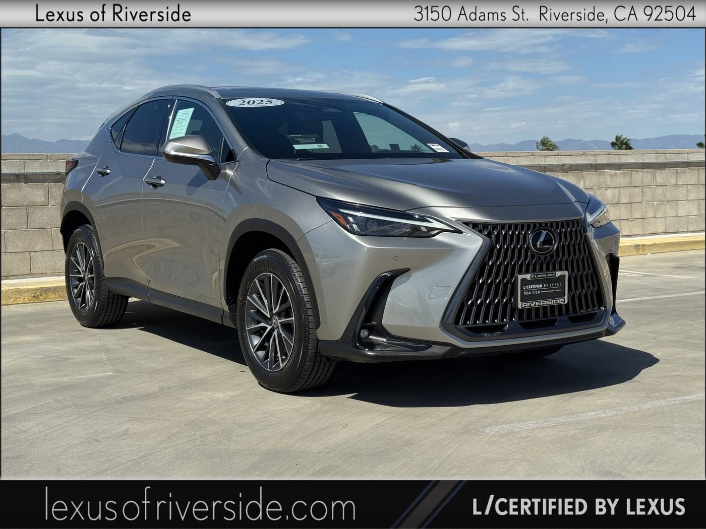 2025 Lexus NX NX 250 Premium — SUV — 17,924 mi — Riverside, CA