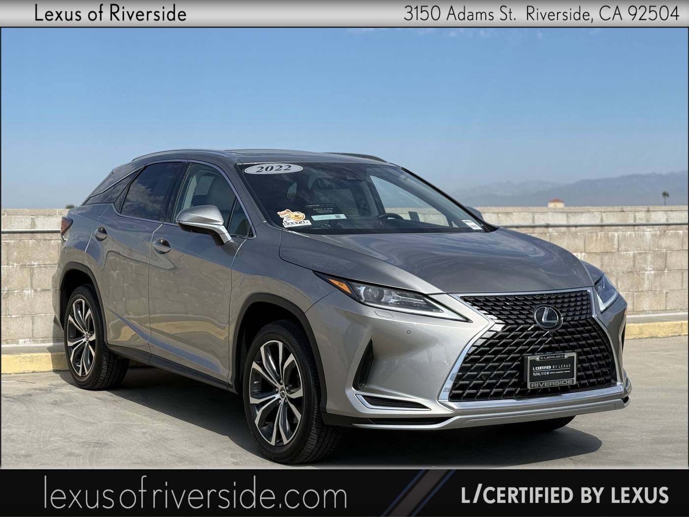 2022 Lexus RX RX 350 — SUV — 14,457 mi — Riverside, CA