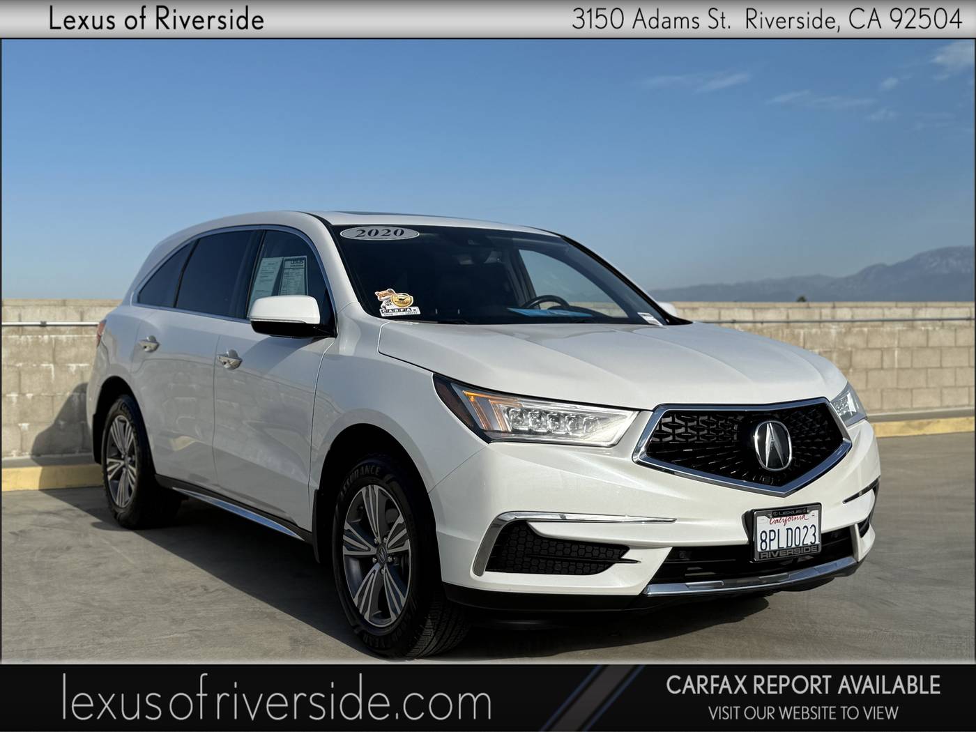 2020 Acura MDX Standard — SUV — 81,511 mi — Riverside, CA