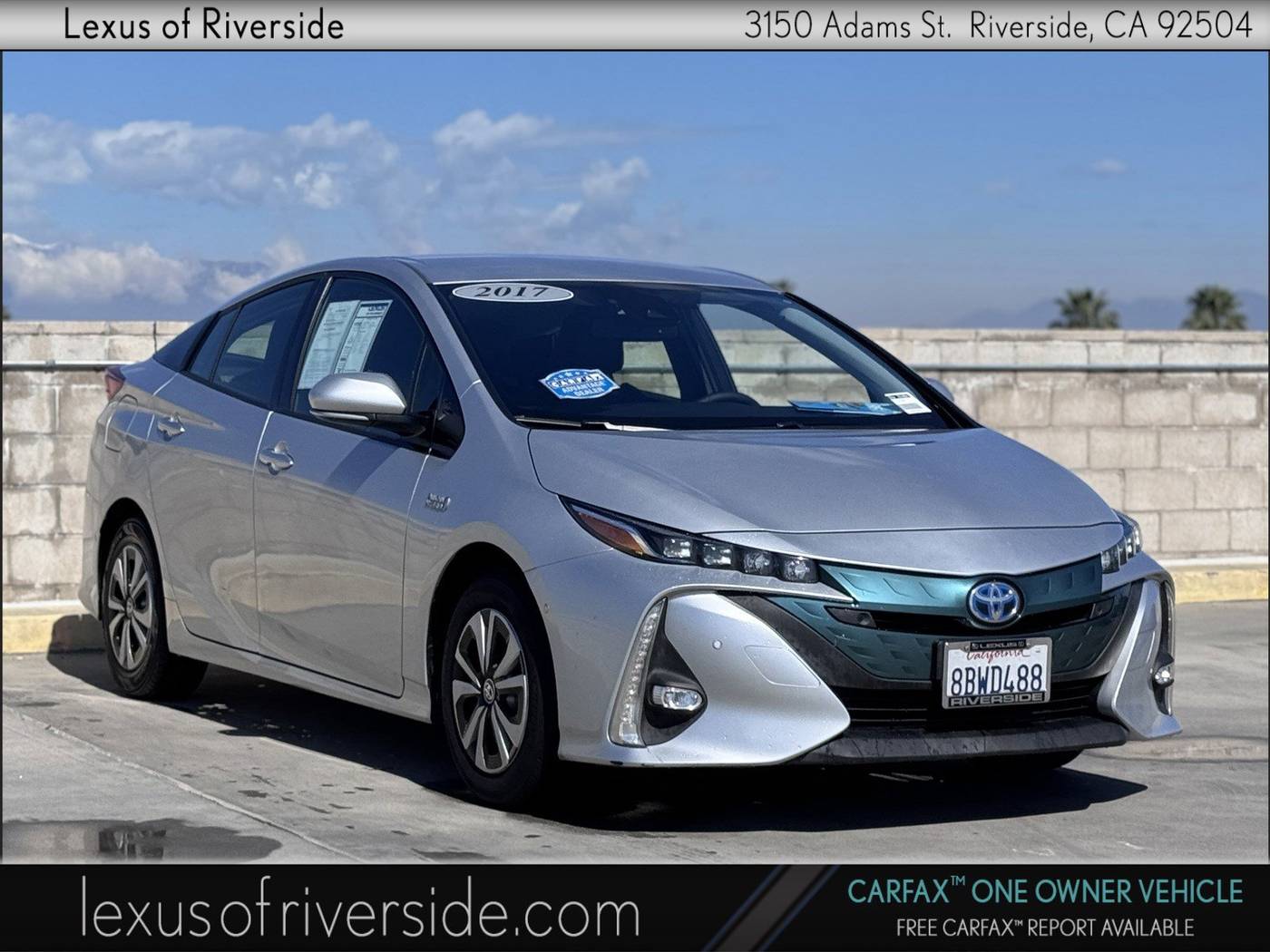2017 Toyota Prius Prime Advanced — Hatchback — 114,079 mi — Riverside, CA