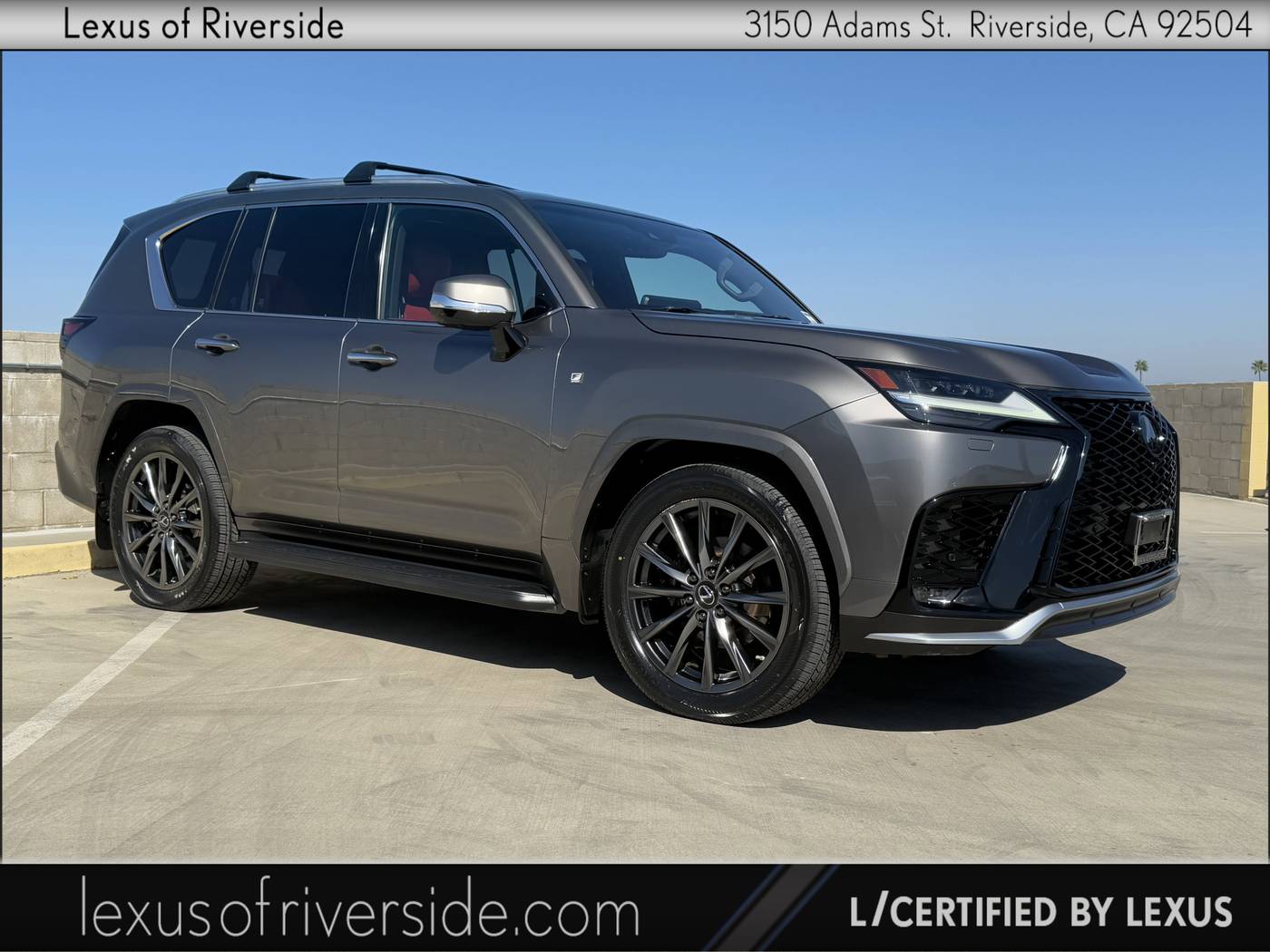 2023 Lexus LX LX 600 F SPORT — SUV — 37,164 mi — Riverside, CA