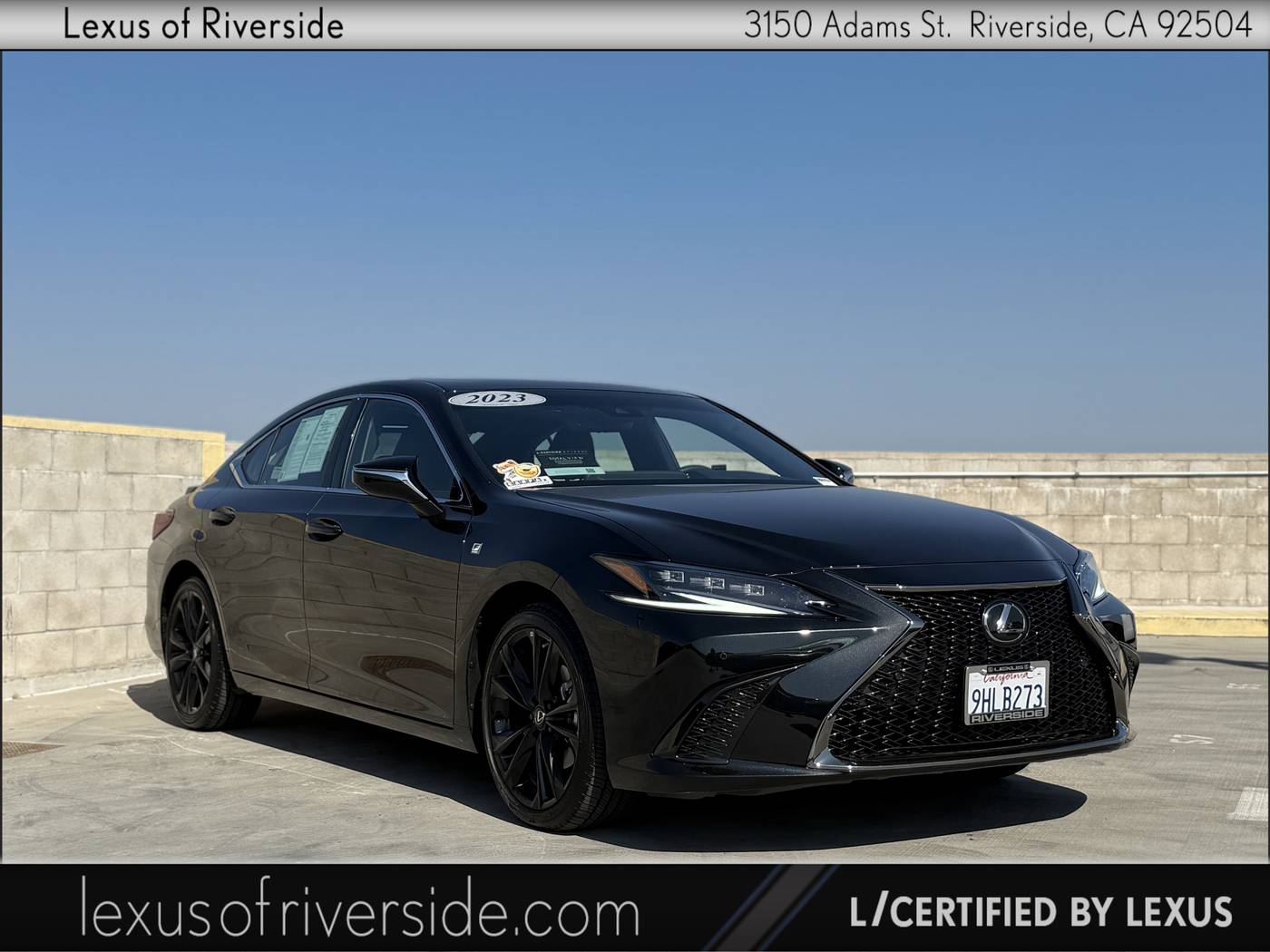 2023 Lexus ES ES 300h F SPORT — Sedan — 1,805 mi — Riverside, CA