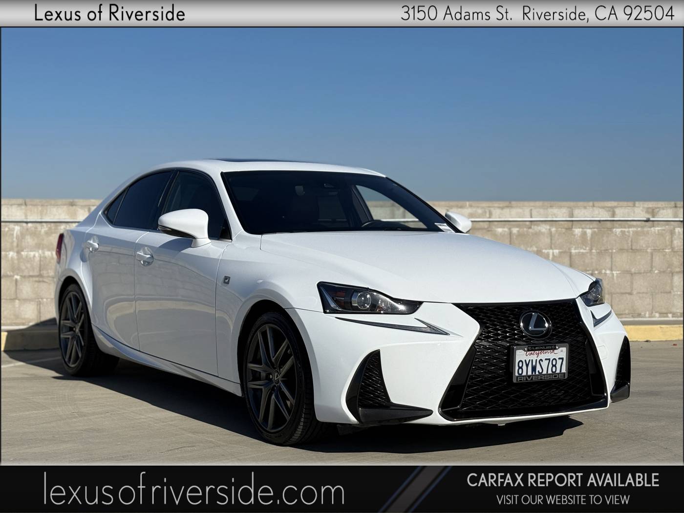 2017 Lexus IS IS Turbo — Sedan — 89,874 mi — Riverside, CA