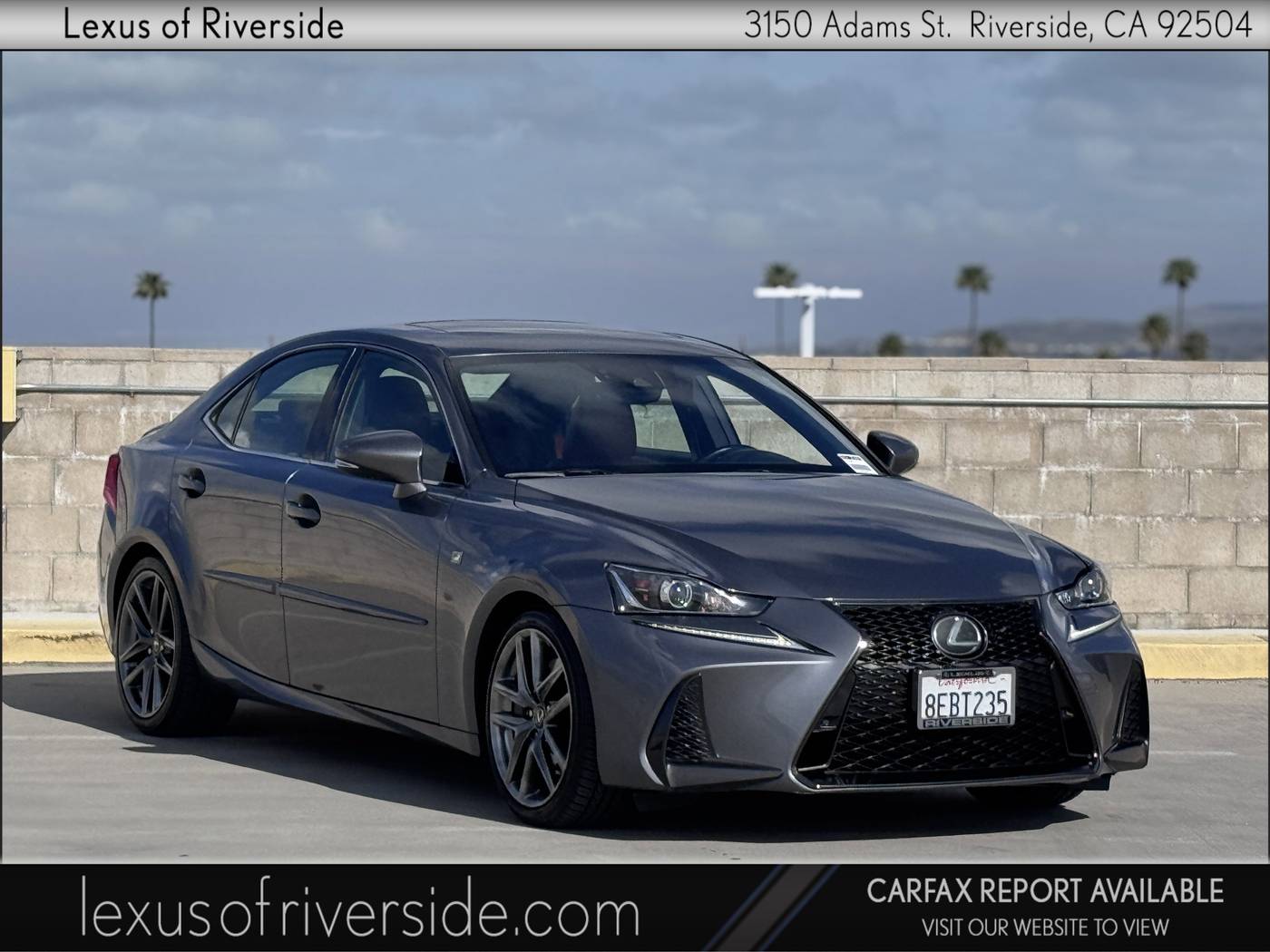 2018 Lexus IS IS 300 — Sedan — 83,843 mi — Riverside, CA
