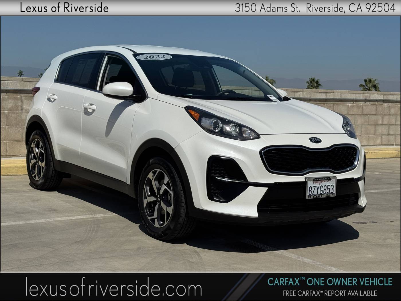 2022 Kia Sportage LX — SUV — 85,610 mi — Riverside, CA