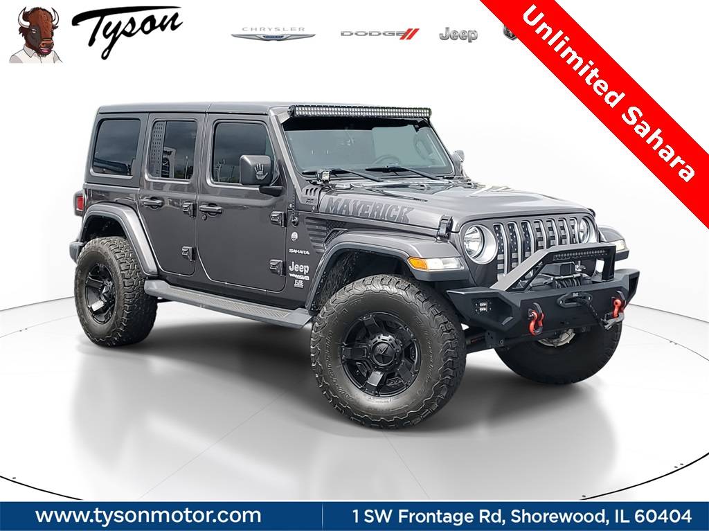 2020 Jeep Wrangler Sahara — SUV — 73,898 mi — Shorewood, IL