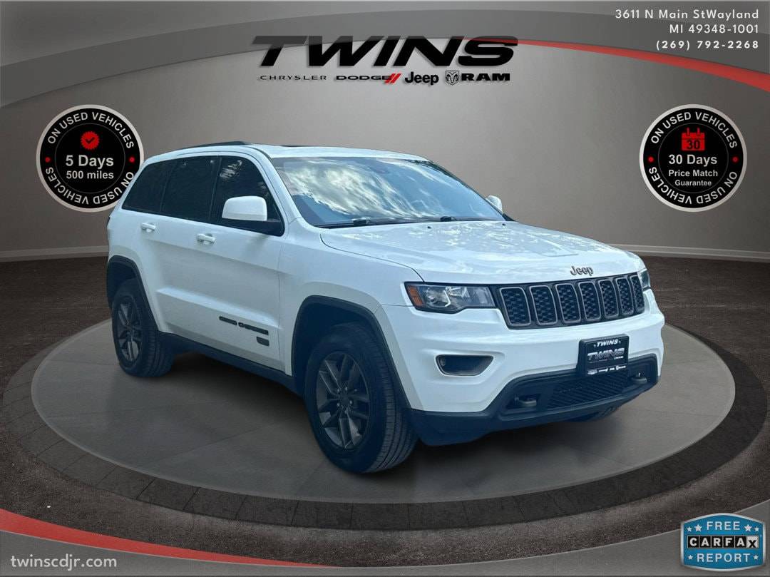 2016 Jeep Grand Cherokee 75th Anniversary — SUV — 73,780 mi — Wayland, MI