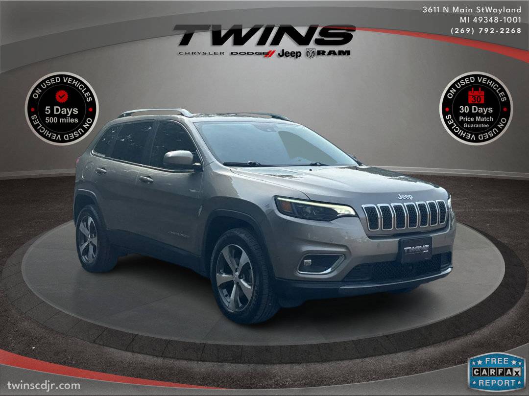 2021 Jeep Cherokee Limited — SUV — 51,220 mi — Wayland, MI