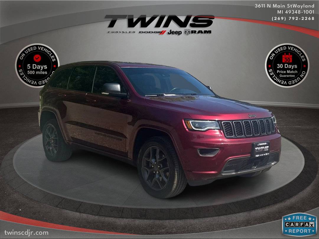 2021 Jeep Grand Cherokee WK 80th Anniversary — SUV — 27,858 mi — Wayland, MI