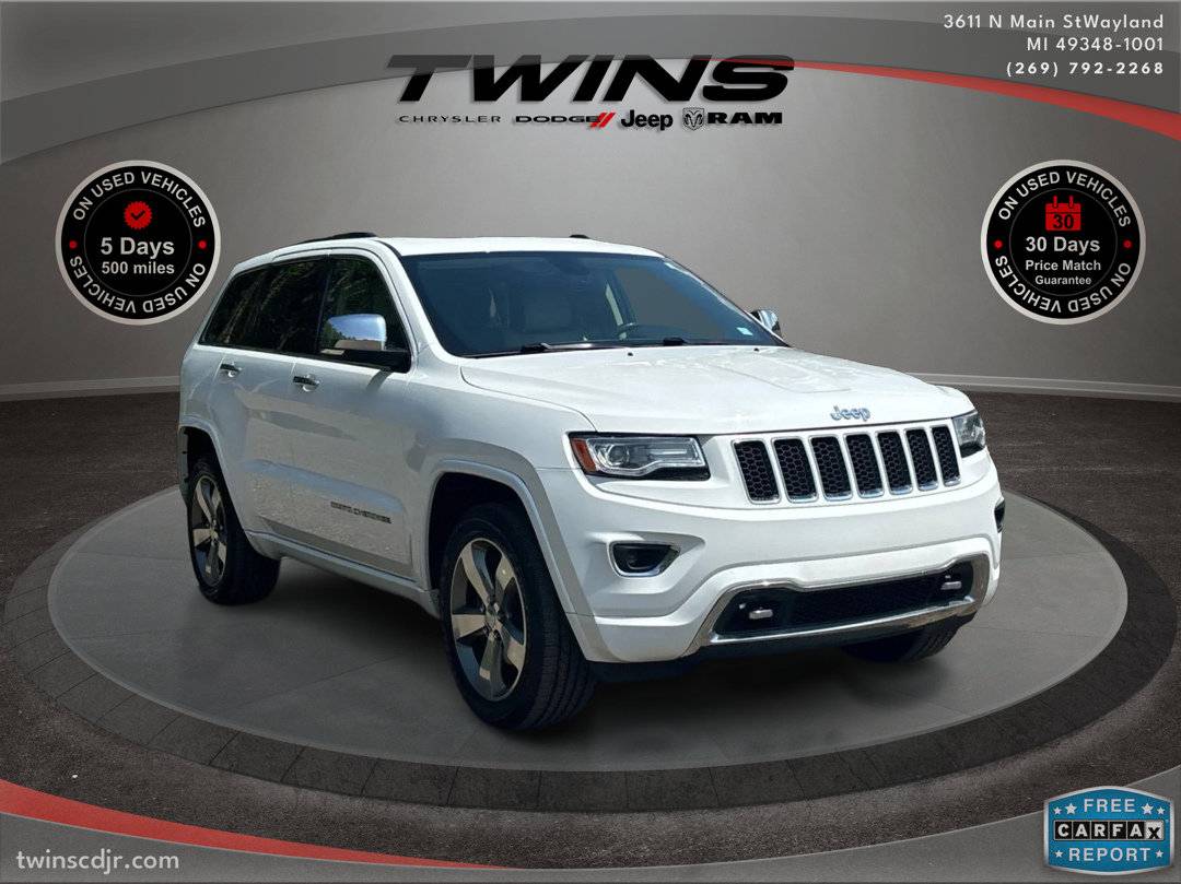 2014 Jeep Grand Cherokee Overland — SUV — 131,084 mi — Wayland, MI