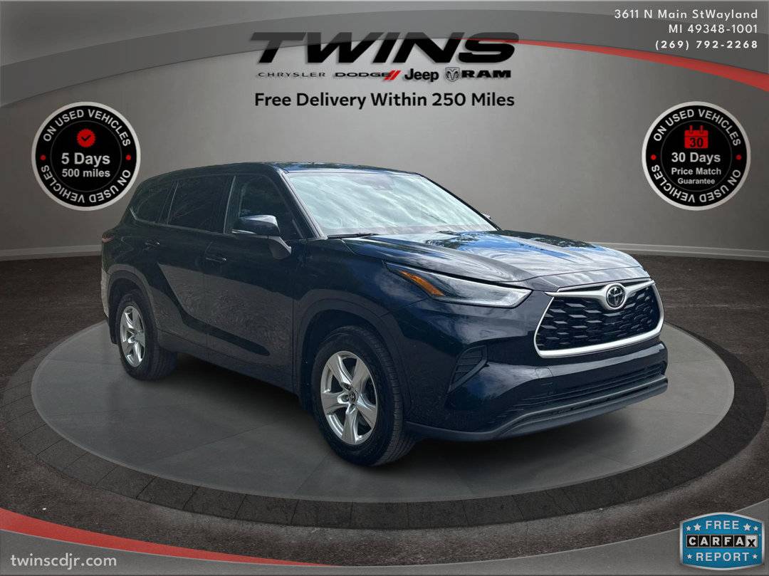 2021 Toyota Highlander L — SUV — 93,942 mi — Wayland, MI