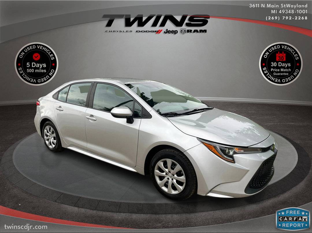 2021 Toyota Corolla LE — Sedan — 73,933 mi — Wayland, MI
