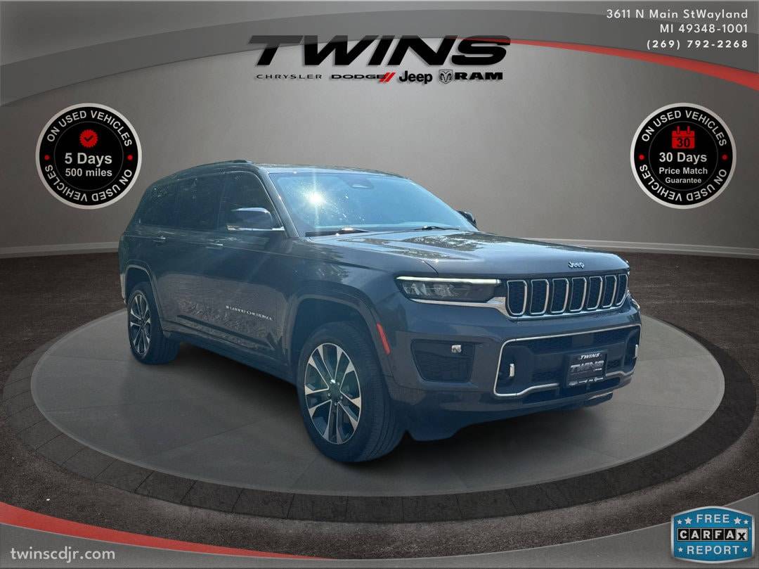 2022 Jeep Grand Cherokee Overland — SUV — 50,601 mi — Wayland, MI