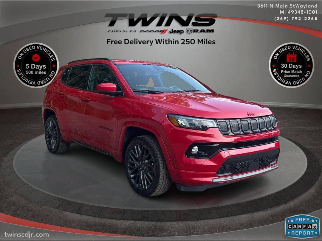 2022 Jeep Compass (RED) Edition — SUV — 46,131 mi — Wayland, MI