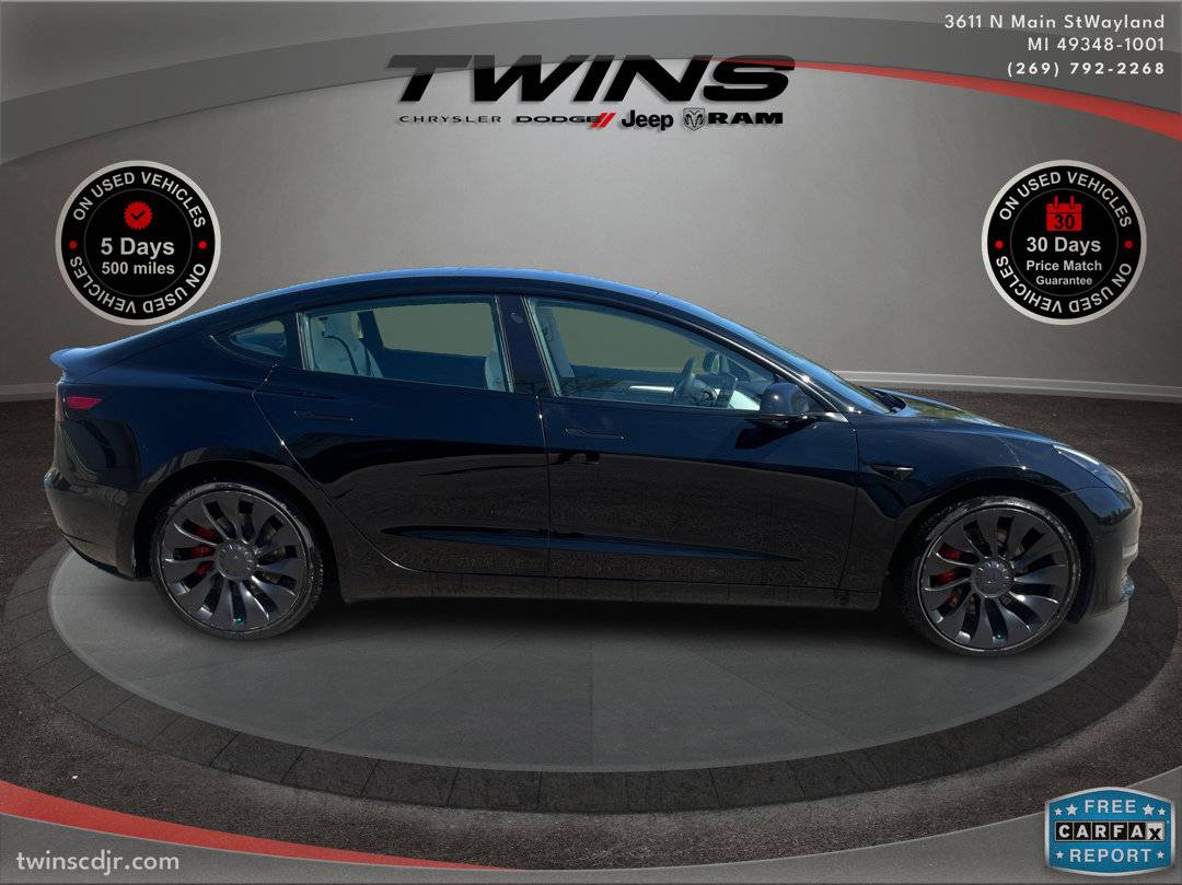 2022 Tesla Model 3 Performance — Sedan — 63,342 mi — Wayland, MI