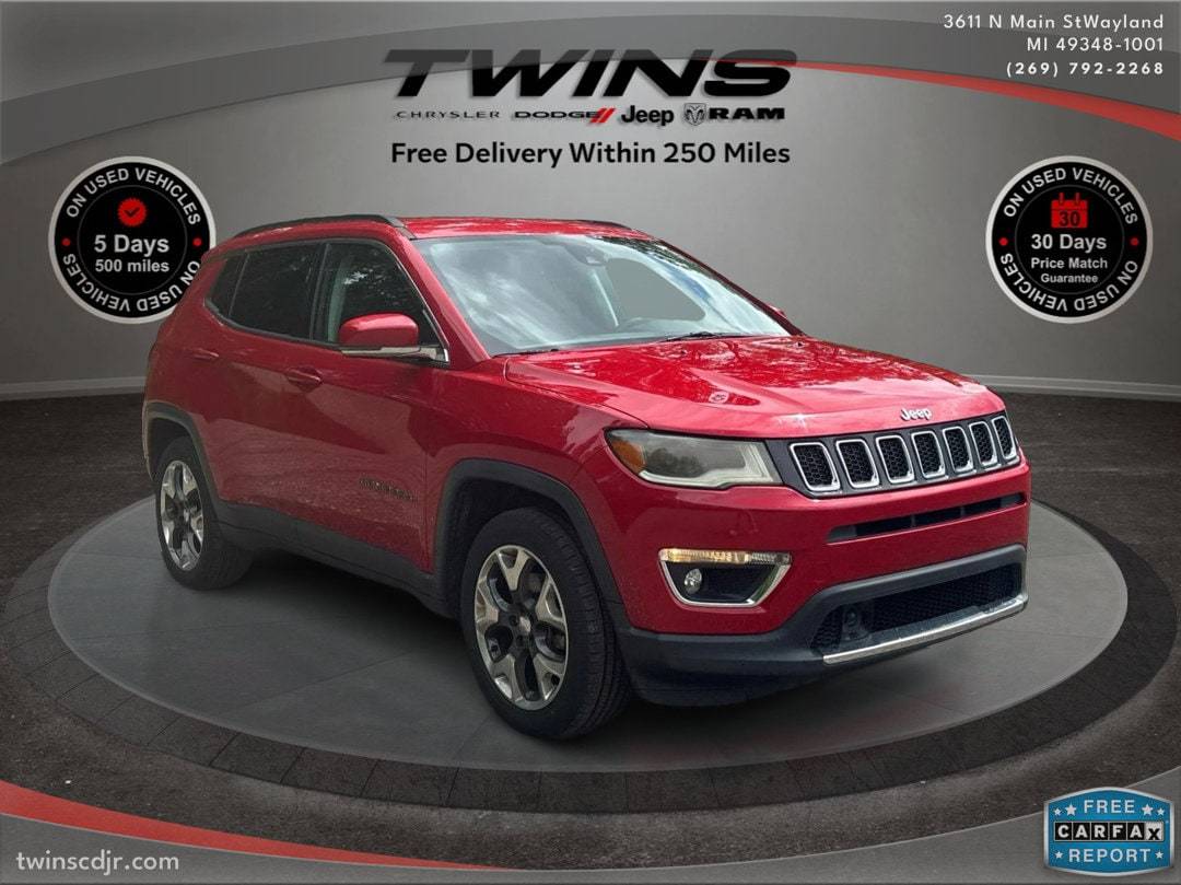 2018 Jeep Compass Limited — SUV — 90,181 mi — Wayland, MI