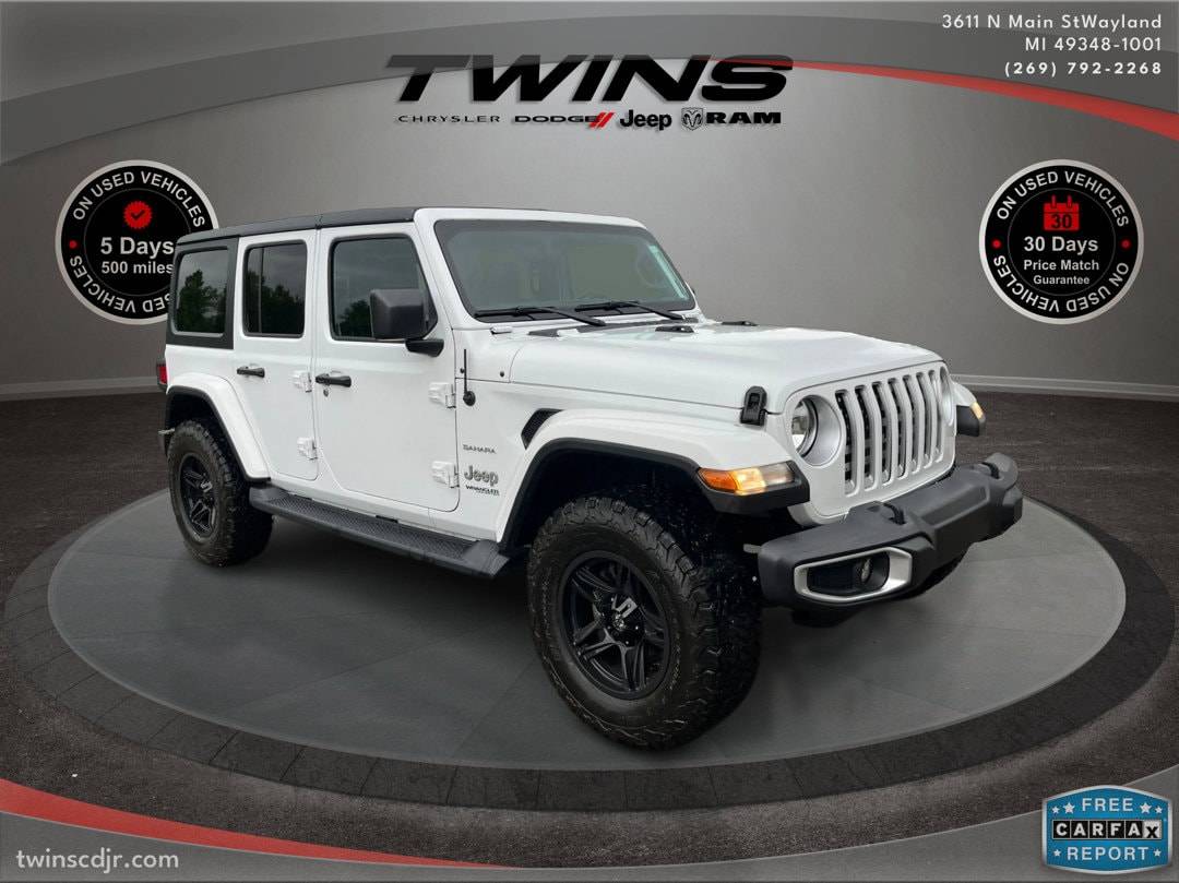 2020 Jeep Wrangler Sahara — SUV — 56,895 mi — Wayland, MI
