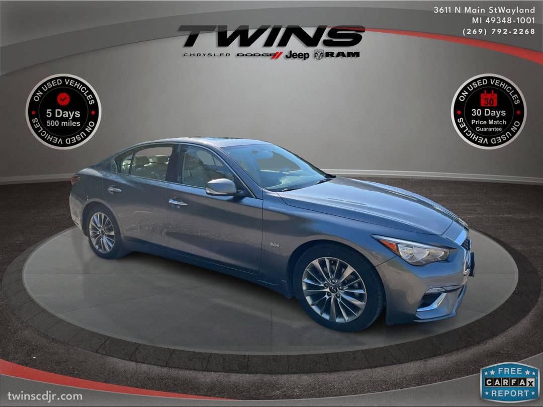 2019 INFINITI Q50 3.0t LUXE — Sedan — 30,595 mi — Wayland, MI