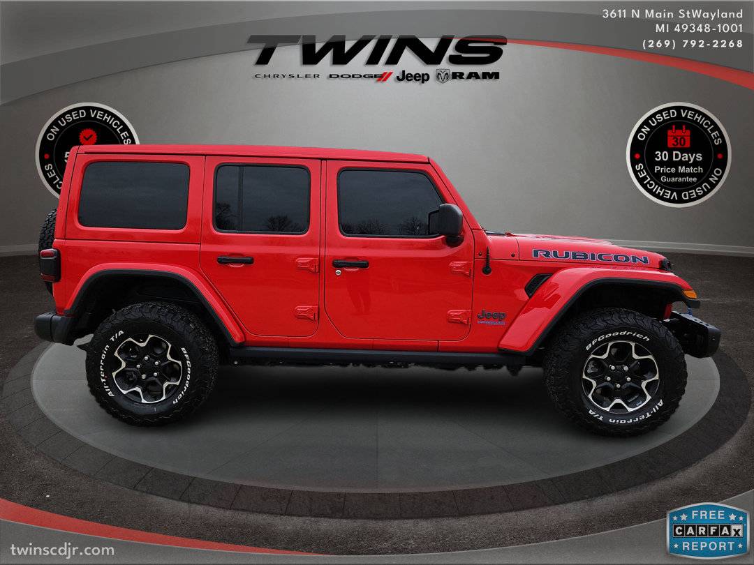 2021 Jeep Wrangler Rubicon 4xe — SUV — 24,723 mi — Wayland, MI