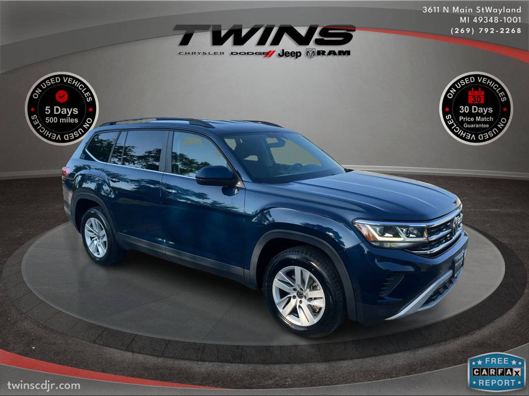 2021 Volkswagen Atlas S — SUV — 61,693 mi — Wayland, MI