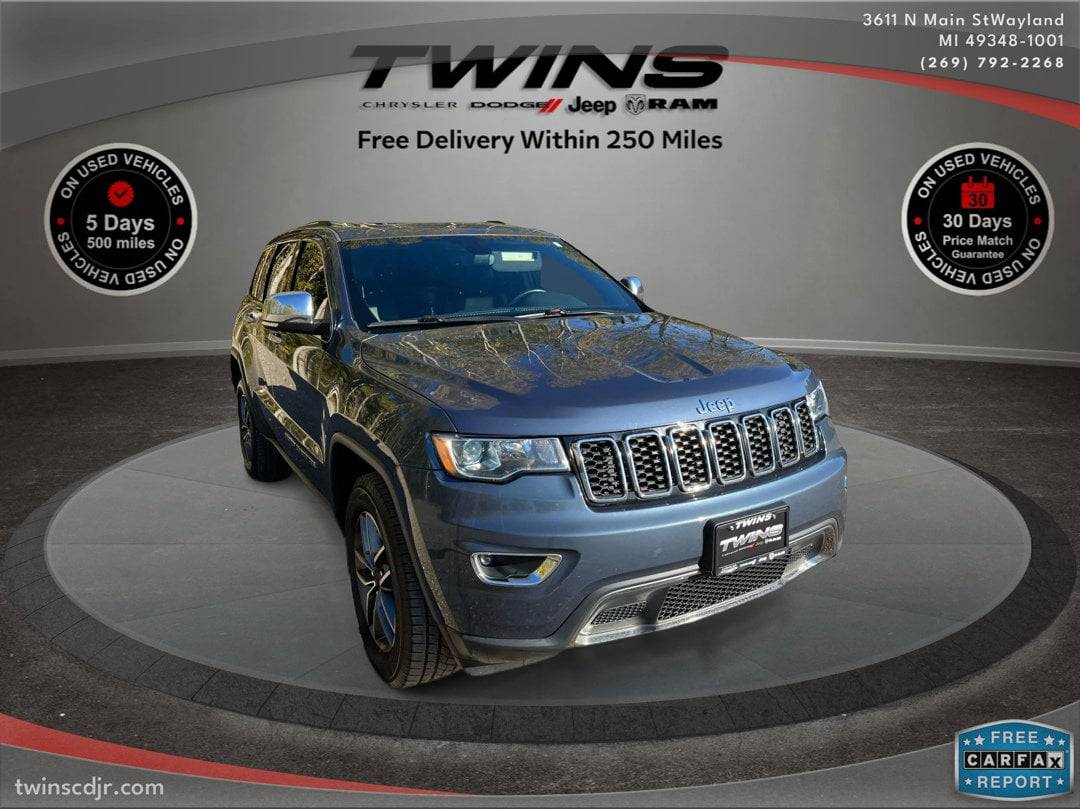 2021 Jeep Grand Cherokee WK Limited — SUV — 92,309 mi — Wayland, MI