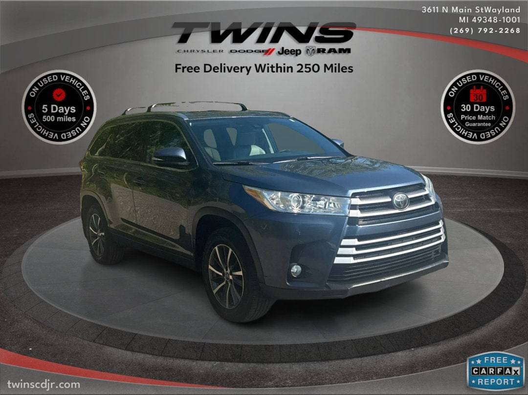 2017 Toyota Highlander XLE — SUV — 83,446 mi — Wayland, MI