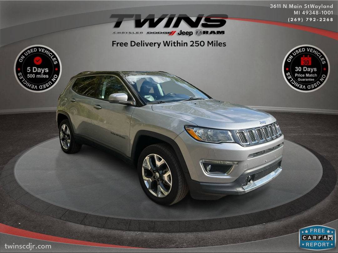 2021 Jeep Compass Limited — SUV — 74,673 mi — Wayland, MI