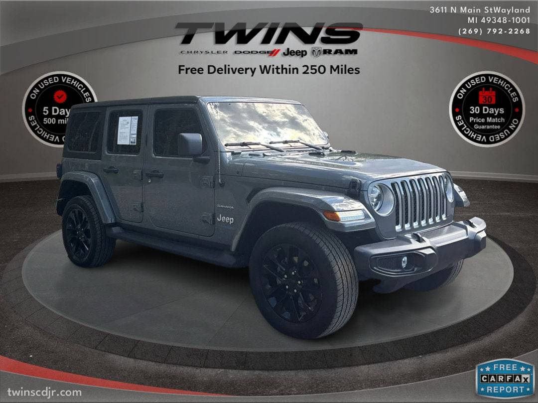 2021 Jeep Wrangler Sahara 4xe — SUV — 32,069 mi — Wayland, MI