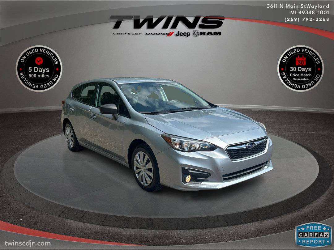 2017 Subaru Impreza 2.0i — Hatchback — 36,175 mi — Wayland, MI