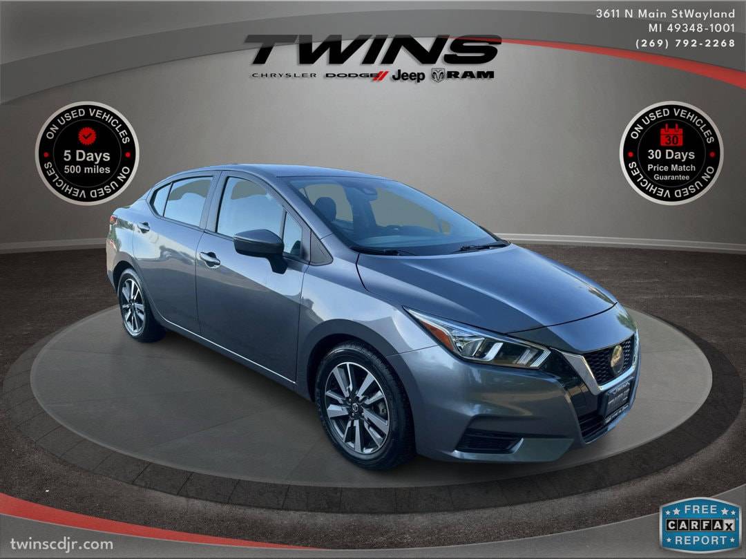 2021 Nissan Versa SV — Sedan — 79,534 mi — Wayland, MI
