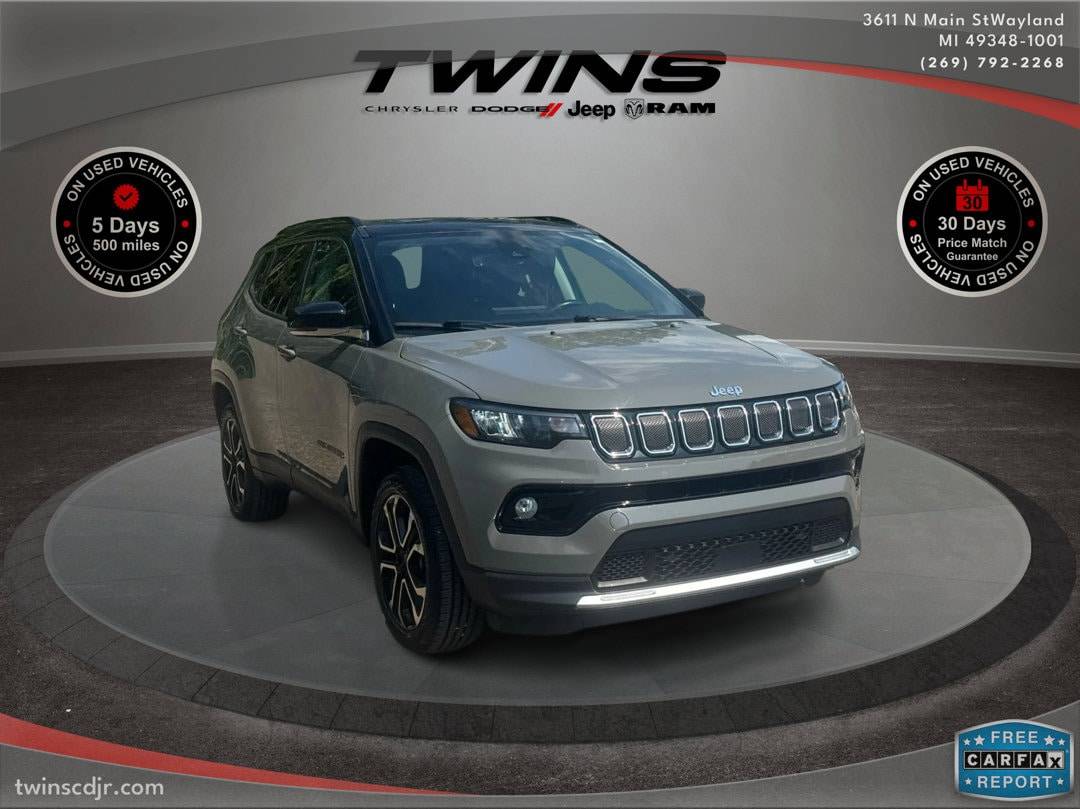 2022 Jeep Compass Limited — SUV — 62,485 mi — Wayland, MI