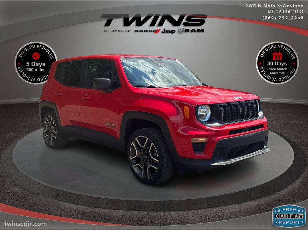 2021 Jeep Renegade Jeepster — SUV — 47,906 mi — Wayland, MI