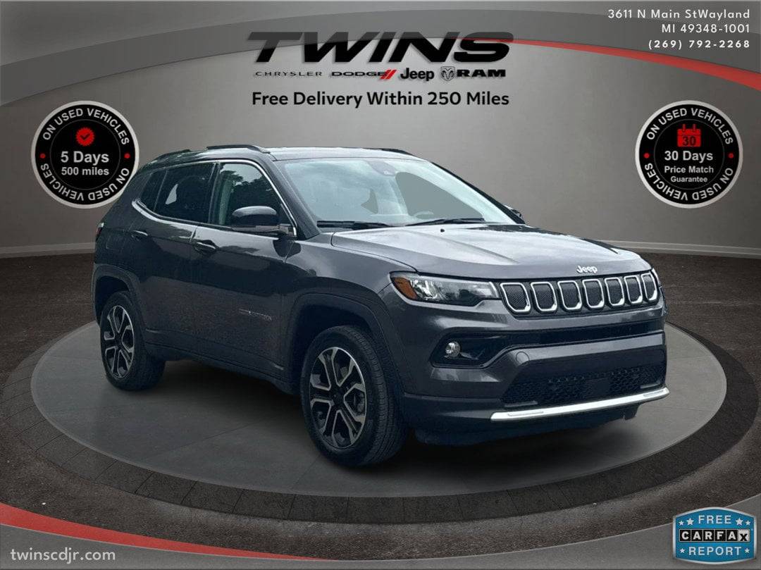 2022 Jeep Compass Limited — SUV — 19,466 mi — Wayland, MI