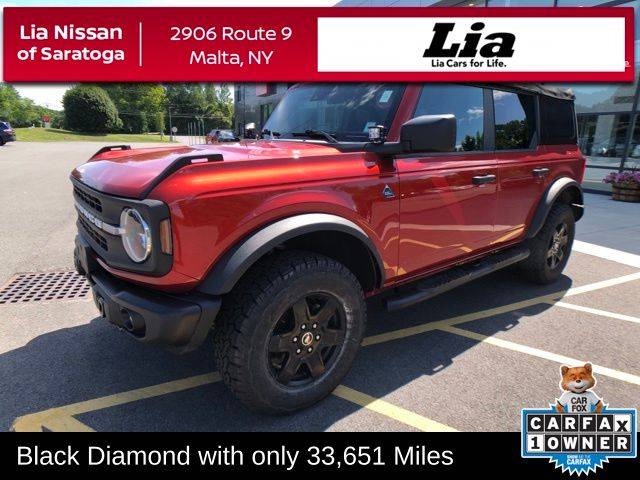 2022 Ford Bronco Black Diamond — SUV — 33,648 mi — Malta, NY