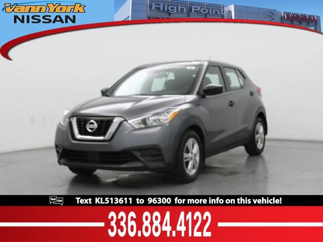 2019 Nissan Kicks S — SUV — 58,860 mi — High Point, NC