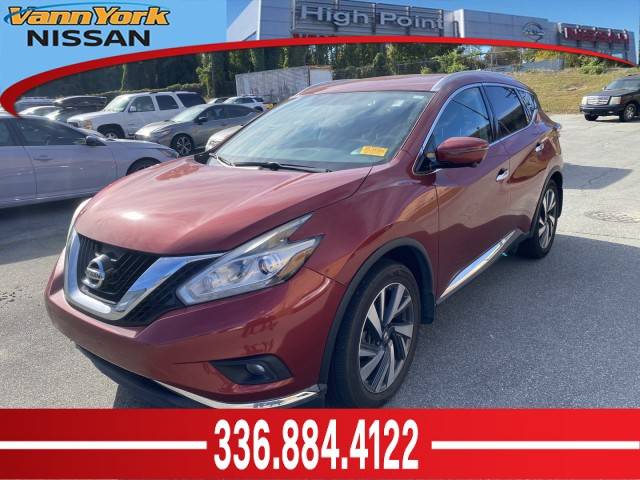 2017 Nissan Murano Platinum — SUV — 53,058 mi — High Point, NC