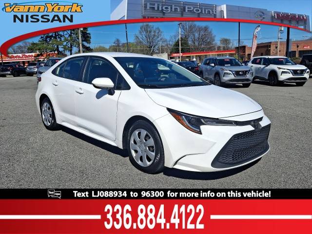 2020 Toyota Corolla LE — Sedan — 120,156 mi — High Point, NC