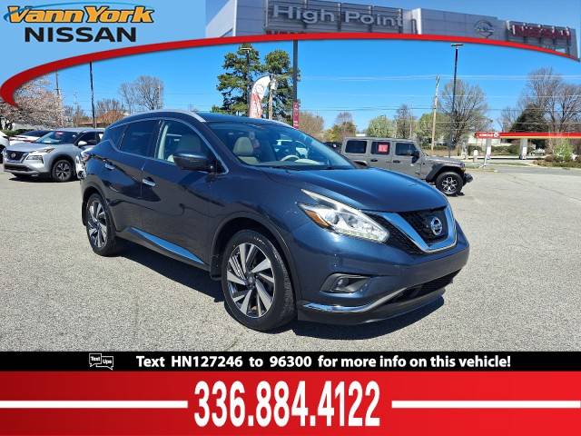 2017 Nissan Murano Platinum — SUV — 38,018 mi — High Point, NC