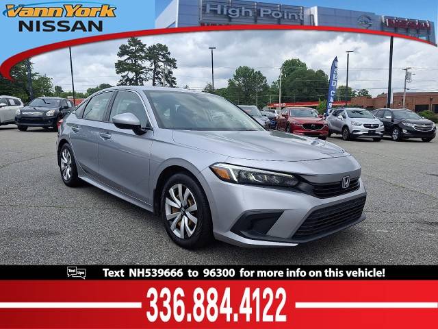2022 Honda Civic LX — Sedan — 65,370 mi — High Point, NC